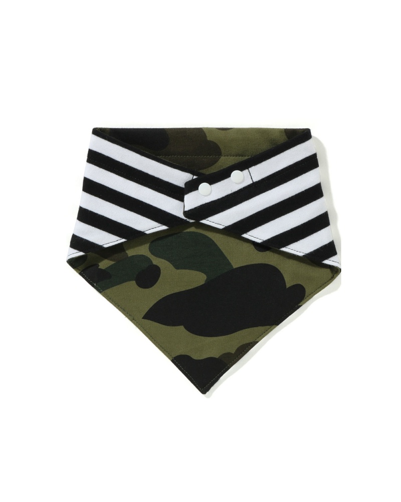 Hauts Bape 1st Bandana Bib Vert Enfant | EFH-62899668